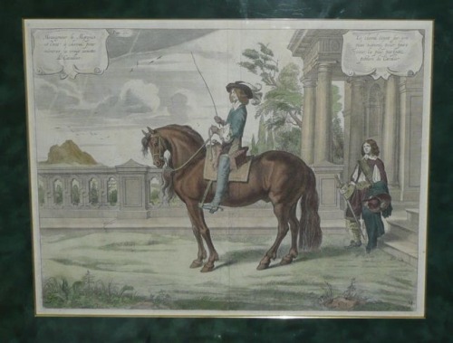 Cavendish, horse scene